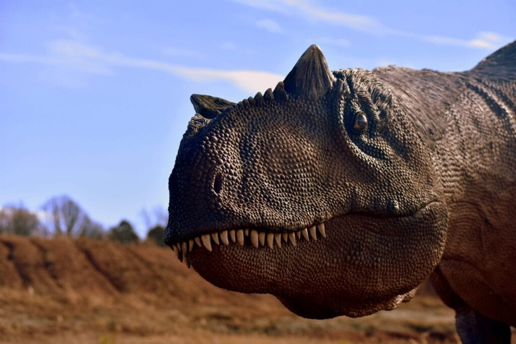 stań oko w oko z allozaurem